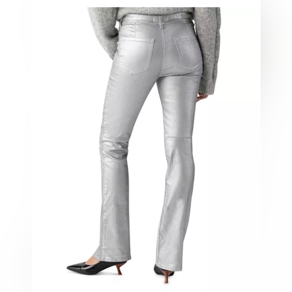 SANCTUARY HAYDEN METALLIC BOOTCUT PANTS SIZE 27 & 28 - Picture 3 of 8